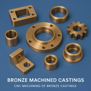 Bronze Machined Castings, CNC machining of Bronze Castings