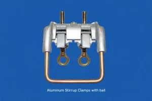 Aluminum Stirrup Clamps, Aluminum Hotline clamps with Copper bail