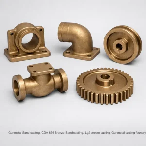 Gunmetal casting foundry, Permanent mold casting of Gunmetal , Lg2 Permanent mold casting