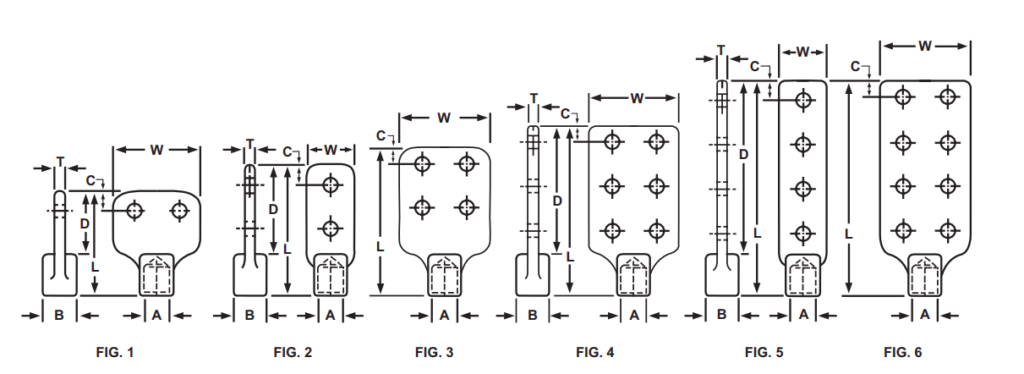 Bronze Spade Connectors, Spade Connectors